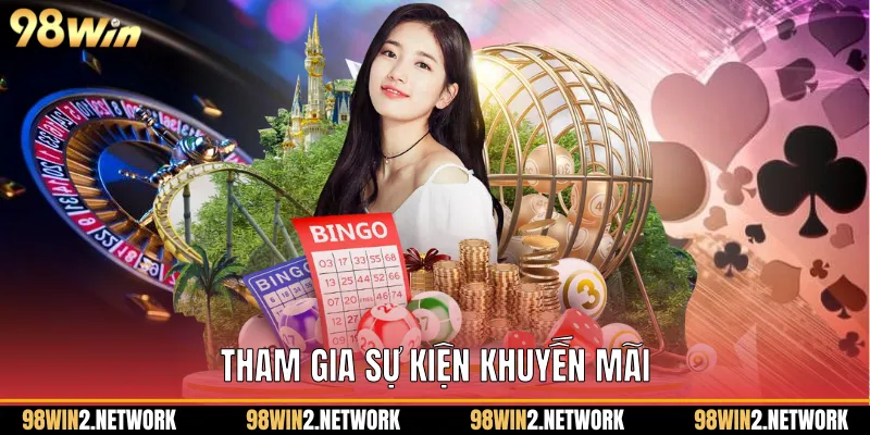 Tham gia sự kiện khuyến mãi 